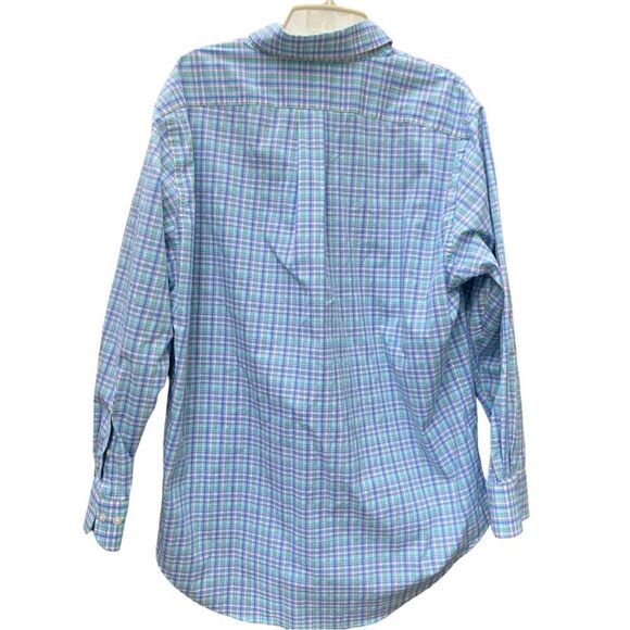 LAUREN Ralph Lauren Men’s Button Down Plaid Shirt Size 16 1/2 - Picture 2 of 4